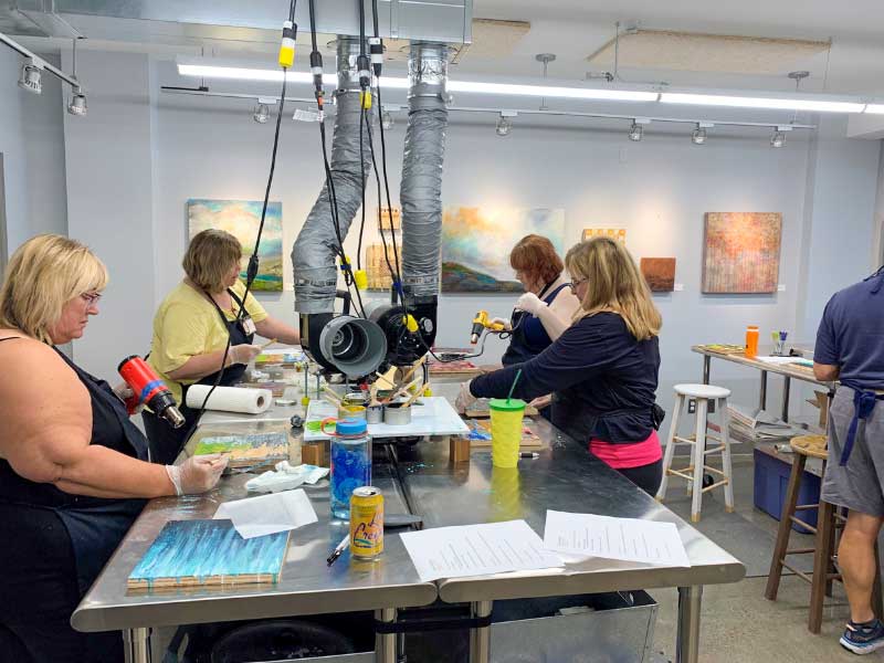 Spenard Art Studio Group Class