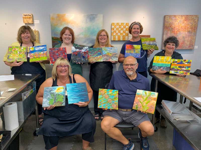 Spenard Art Studio Group Class