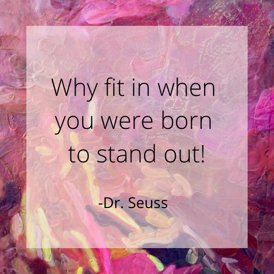 Dr Suess Quote for Newsletter